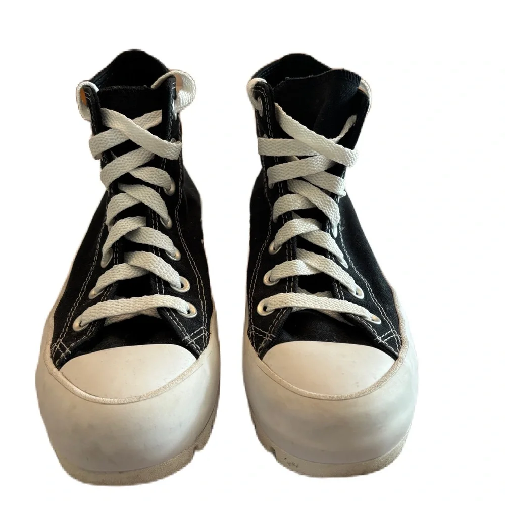 Converse Chuck Taylor Women's High Top Lugged Platform Sneakers Size 7 - Picture 2 of 6